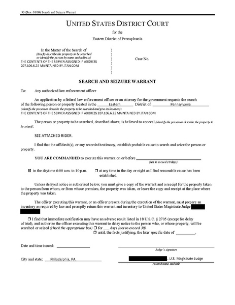 What Is A Warrant Recall Notice