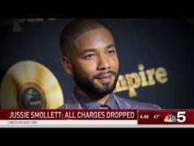 Embedded thumbnail for Jussie Smollett hoax charges dropped.